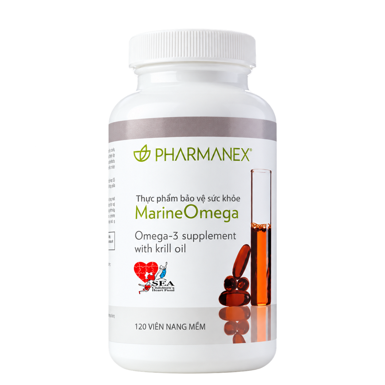 Chai Marine Omega Pharmanex của Nu Skin, 120 viên nang mềm